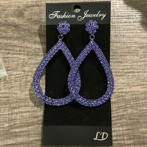 Bluish Purple Earrings
